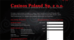 Desktop Screenshot of casinospoland.pl